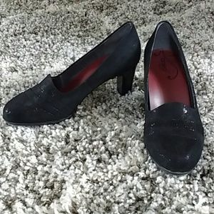 ABEO B.I.O Vanna, black pump shoes, size 7 neutral